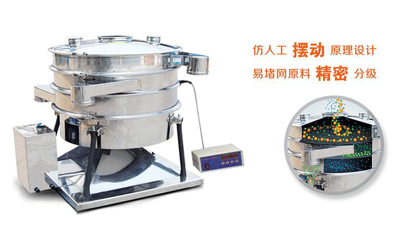 砂糖圓形搖擺篩廠家哪家好,價(jià)格是多少！